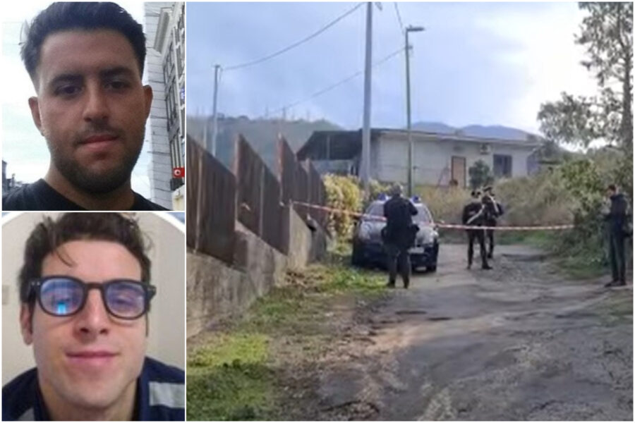 In alto Tullio Pagliaro, 27 anni.
In basso Giuseppe Fusella, 26 anni