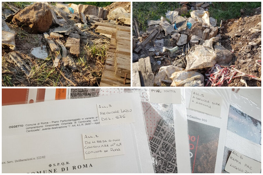 I residenti di Centocelle contro le istituzioni: il caso della maxi discarica nell’ex Casilino 900 arriva in Procura