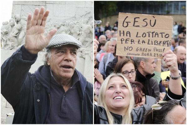 No Green Pass, Enrico Montesano: “Dobbiamo capire i fratelli italiani che si sono vaccinati”