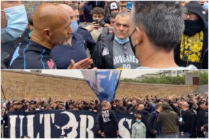 Ultras del Napoli in curva, l’assessore Cosenza: “Lavoriamo a fan zone, lo stadio oggi è un mortorio” Ultras del Napoli in curva, l’assessore Cosenza: “Lavoriamo a fan zone, lo stadio oggi è un mortorio”