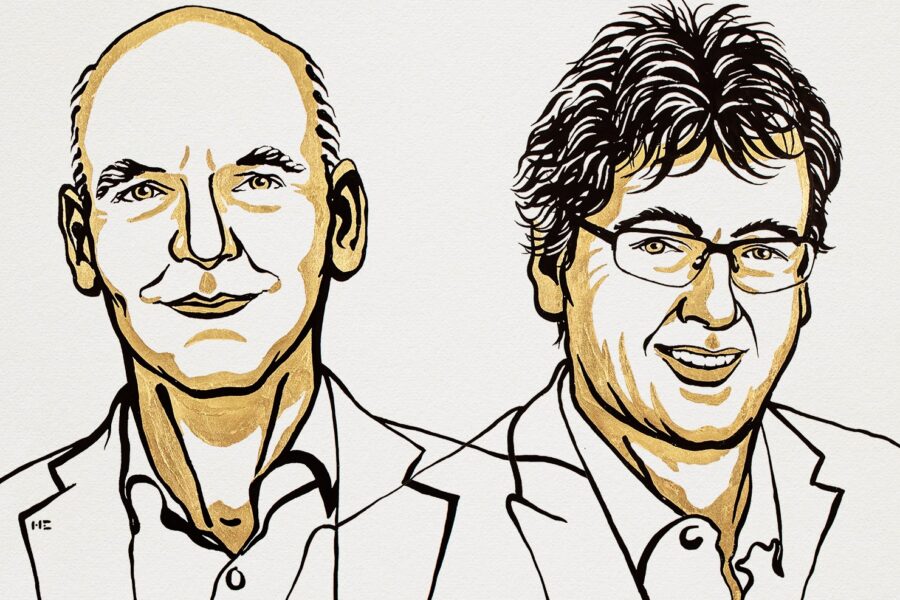 Foto da Twitter (Nobel Prize)