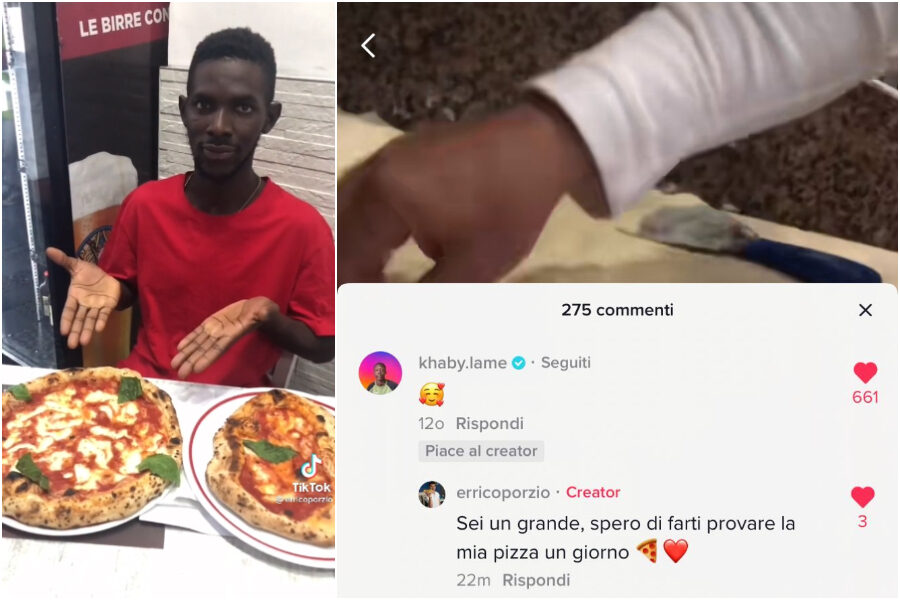 Il gesto di Khaby Lame in napoletano diventa il #SaddaSapèFa di Errico Porzio