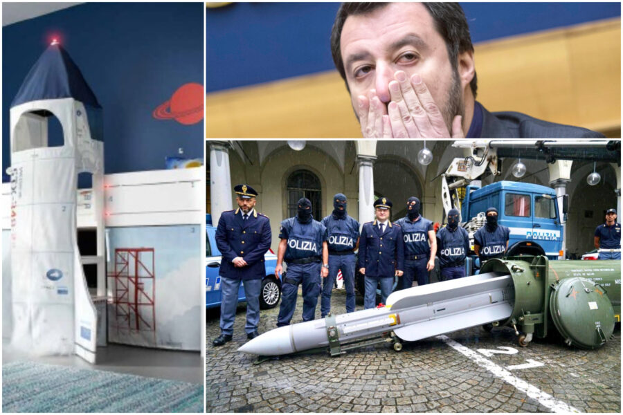 Il missile per uccidere Salvini è un “complemento d’arredo”: il Gip archivia inchiesta sulle minacce al leader della Lega