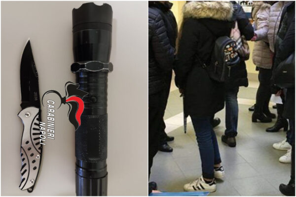 A 14 anni va a scuola con coltellino e storditore elettrico