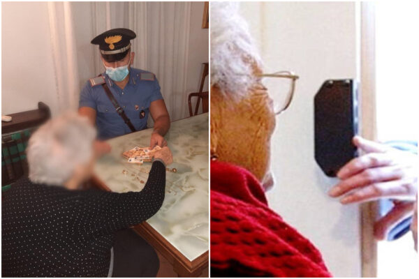“Tuo nipote è nei guai” e consegna soldi e gioielli, nonnina truffata scoppia in lacrime all’arrivo dei carabinieri