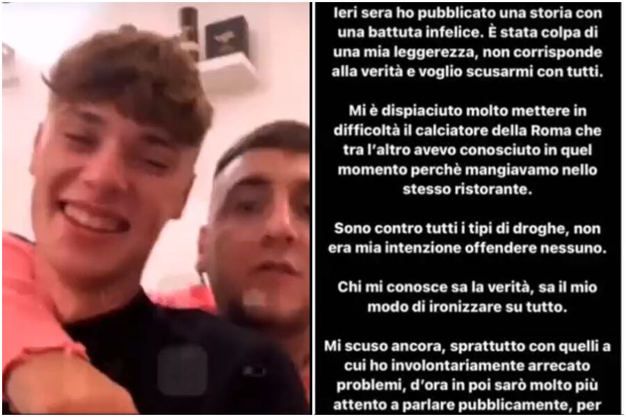 Zalewski e il video della polemica con il trapper Zep Dembo: “Mourinho stasera pippiamo”