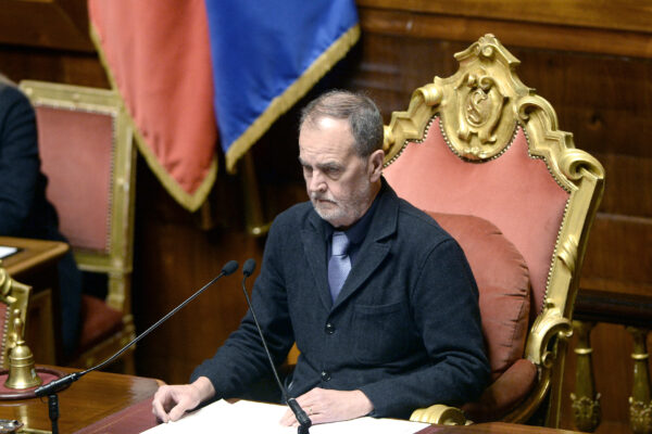 Foto Fabio Cimaglia / LaPresse
17-01-2020 Roma
Politica
Senato. Comunicazioni del Presidente
Nella foto Roberto Calderoli

Photo Fabio Cimaglia / LaPresse
17-01-2020 Rome (Italy)
Politic
Senate. Communications by President
In the pic Roberto Calderoli