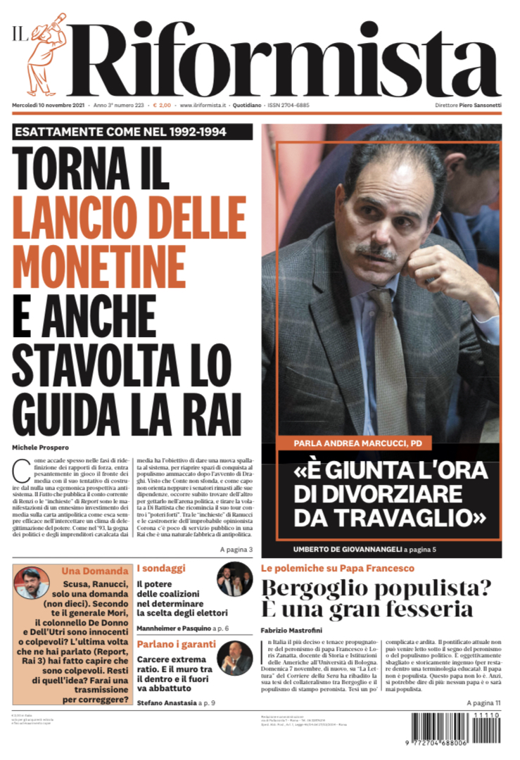 Quotidiano del 10 novembre 2021