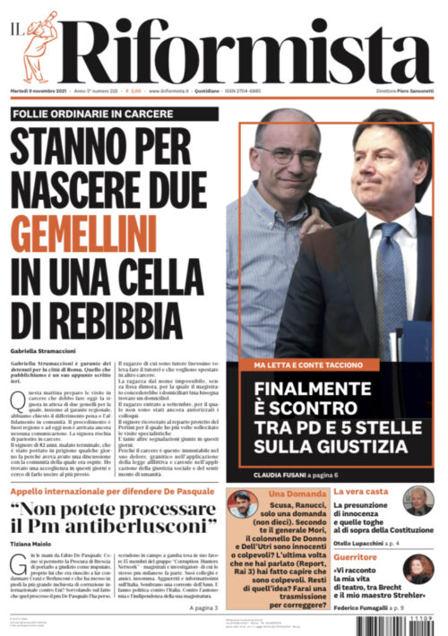 Quotidiano del 9 novembre 2021