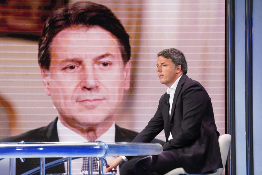 Sfida tv tra Renzi e Conte, l’ex sindaco di Firenze accetta ma l’avvocato del popolo scappa