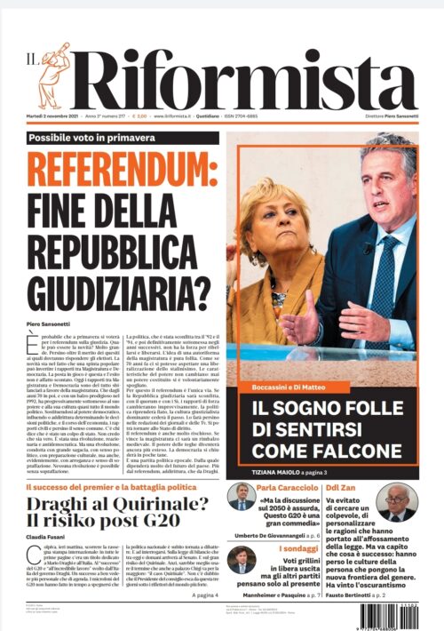 Quotidiano del 2 novembre 2021