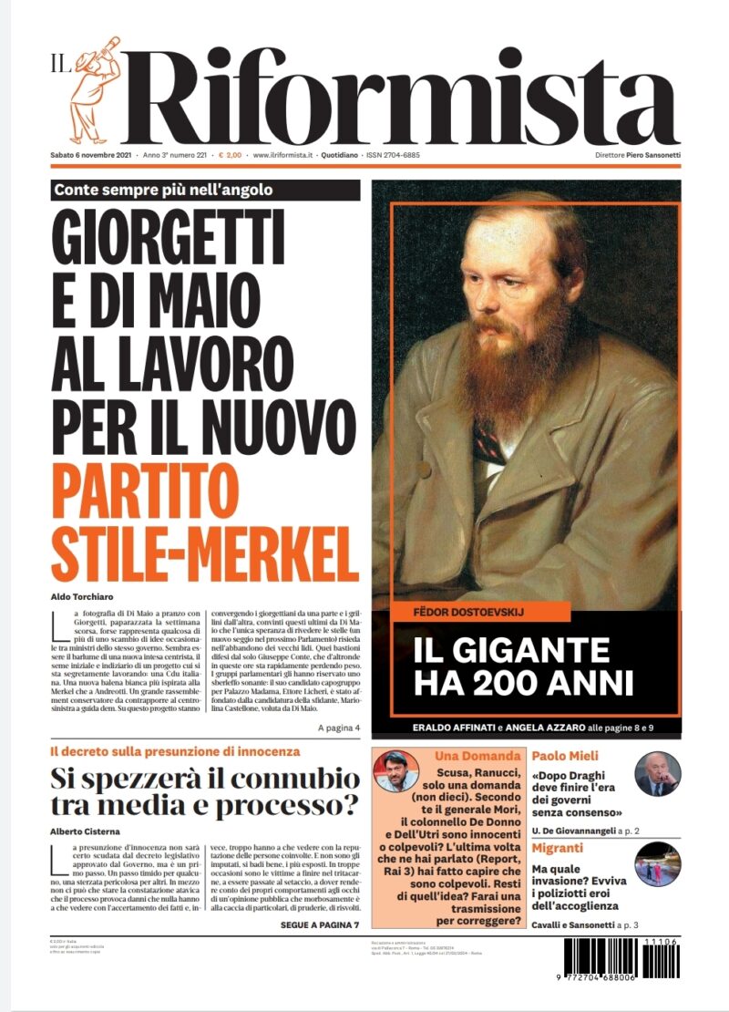 Quotidiano del 6 novembre 2021