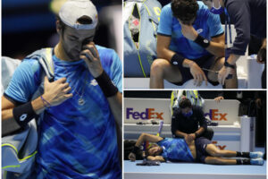 Infortunio Berrettini, il tennista abbandona il match contro Zverev: “Il momento più difficile della mia carriera”