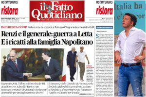 Intercettazioni di Renzi pubblicate dal Fatto Quotidiano vanno al macero, il Csm: “Conversazioni senza rilevanza”