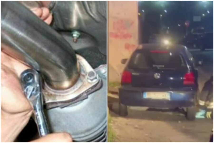 Schiacciato dall’auto mentre ruba marmitta, muore uomo: sui social commenti di gioia