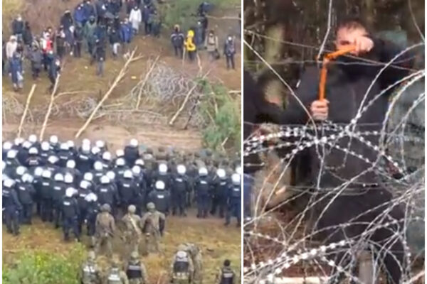 Migliaia di migranti tra Polonia e Bielorussia, esercito e tensioni al confine: “Lukashenko vuole destabilizzare l’Ue”