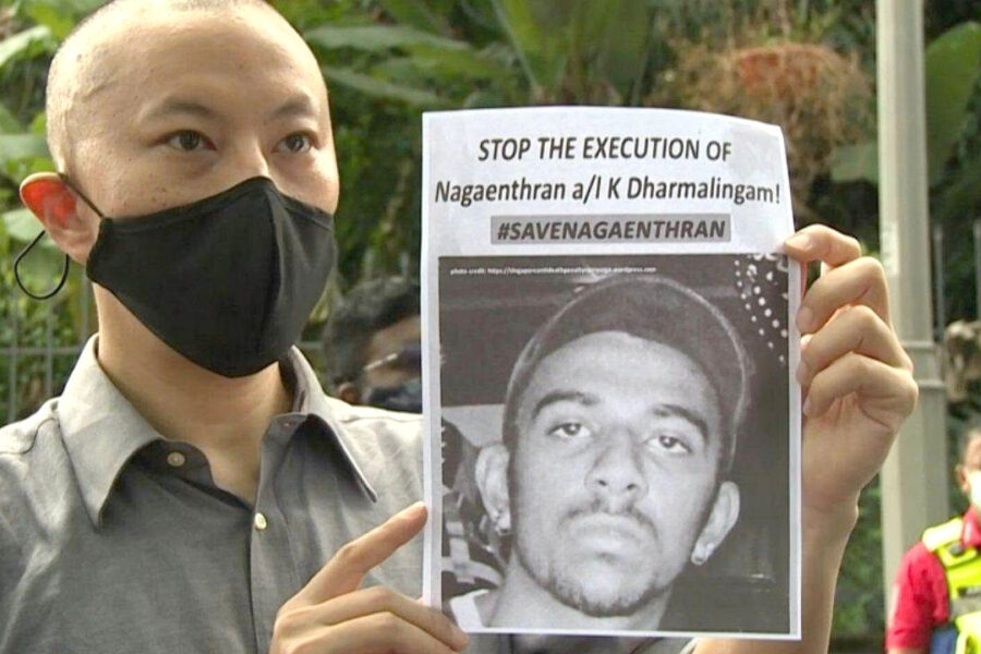 Salvato dalla forca grazie al Covid, ma solo per ora…