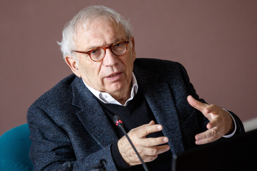 Foto Roberto Monaldo / LaPresse
17-11-2021 Roma
Ministero Istruzione – Conferenza stampa su educazione motoria nella scuola primaria
Nella foto Patrizio Bianchi (ministro Istruzione)

Photo Roberto Monaldo / LaPresse
17-11-2021 Rome (Italy)
Ministry of Education – Press conference on physical education in primary school    
In the pic Patrizio Bianchi