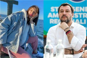 Salvini scatena la Bestia contro l’influencer tunisina: i migranti vanno respinti e non devono sembrare contenti