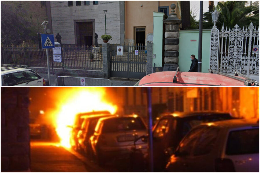 Terrore a Napoli, bomba contro l’auto di un avvocato che si occupa di sfratti e pignoramenti