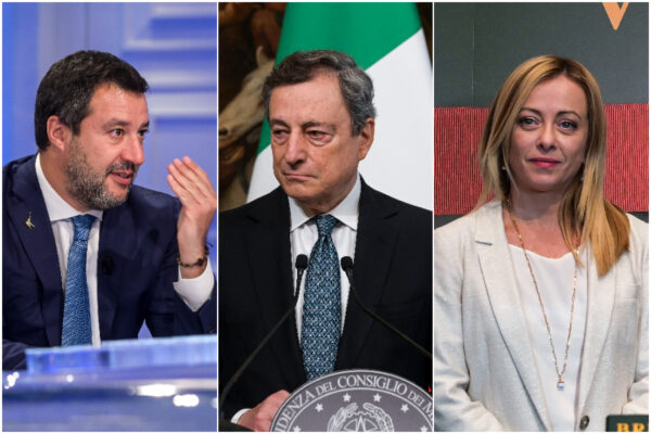 Sondaggio Winpoll: centrodestra sfiora il 50% e il M5s crolla, Draghi piace più ai ‘meloniani’ che ai ‘salviniani’