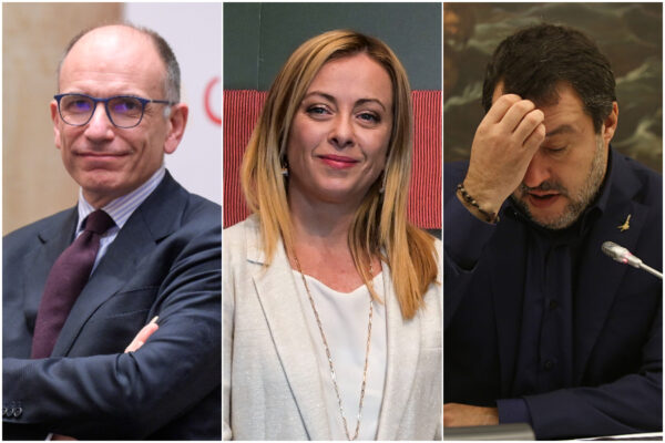 Sondaggio Swg: Pd primo partito ‘allunga’ su Meloni, Lega terza. Stabile il M5s