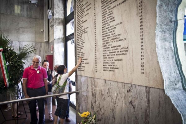Stefano De Grandis/lapresse
Bologna 2/08/2014
34° anniversario strage alla stazione di Bologna
