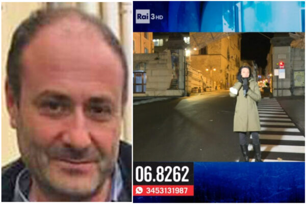 Omicidio Dario Angeletti, inviata e operatore di ‘Chi l’ha visto?’ aggrediti da uomo armato di coltello