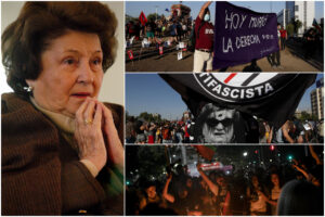 Chi era Lucia Hiriart: la ‘donna di ferro’ moglie di Pinochet, festa in piazza dopo la sua morte