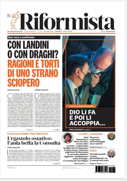 Quotidiano dell’8 dicembre 2021