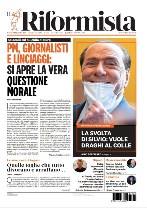 Quotidiano del 29 dicembre 2021