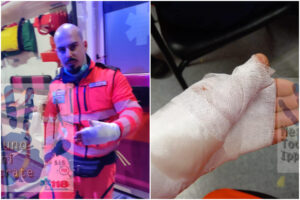 Soccorrono donna ubriaca e vengono aggrediti: labbro spaccato a infermiera e sputi contro carabinieri