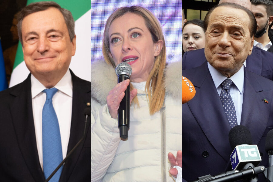 La candidatura di Draghi al Quirinale spiazza Berlusconi, e la Meloni gode…