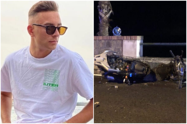 Schianto auto-scooter sul lungomare, Manuele sbalzato sugli scogli muore sul colpo