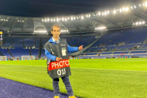 Giornalista bullizzato da steward a bordo campo, lo sfogo di Pasquale Golia: “Preso di mira per il mio aspetto fisico”