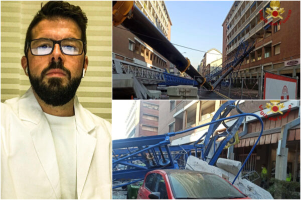 Crollo gru Torino, il racconto del sopravvissuto Pier Luigi: “Miracolato per pochi centimetri, sembrava una scena di guerra”