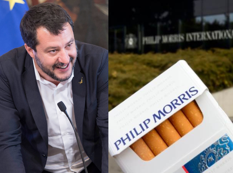 Regalo di Natale da 200 milioni della Lega a Philip Morris: ma a pagare sono gli italiani