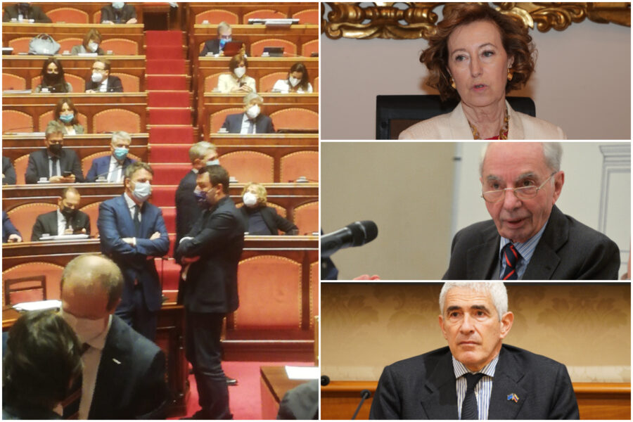 Renzi e Salvini si confidano in Aula, al via le manovre per il Quirinale?