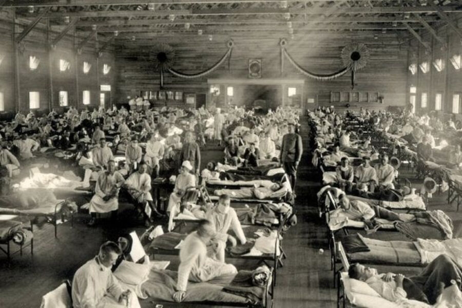 Influenza spagnola, storia della grande pandemia del ‘900 che fu rimossa e censurata