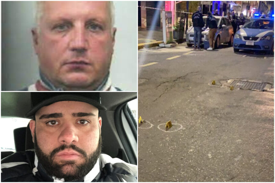 Nella foto in alto Vitale Troncone, in basso Andrea Merolla