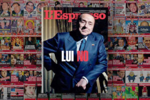 Attacco dell’Espresso a Berlusconi: “Lui no”, 120 copertine contro il Cav al Quirinale