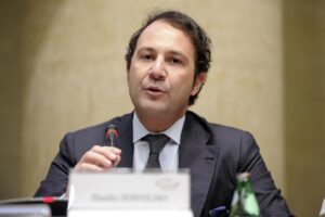 Foto Fabio Cimaglia / LaPresse
24-01-2017 Roma
Tempio di Adriano. Inaugurazione dell’Anno Accademico dell’Universitas Mercatorum
Nella foto Danilo Iervolino


Photo Fabio Cimaglia / LaPresse
24-01-2017 Rome (Italy)
Temple of Hadrian. Academic year inauguration of Universitas Mercatorum
In the pic Danilo Iervolino