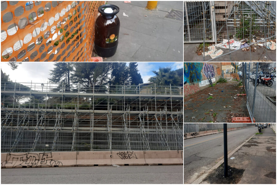 Residenti di San Lorenzo ‘ostaggi’ del crollo delle Mura Aureliane, il bando da 1.3 milioni c’è ma è tutto fermo: “Urge ridare dignità”