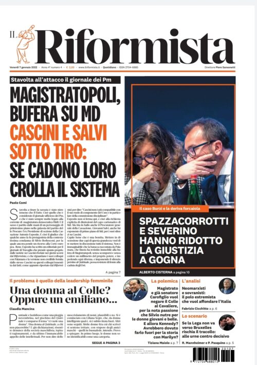 Quotidiano del 7 gennaio 2022