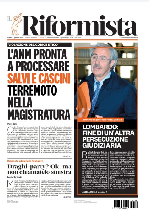 Quotidiano dell’8 gennaio 2022