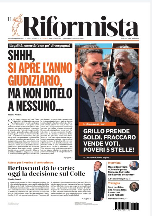 Quotidiano del 22 gennaio 2022