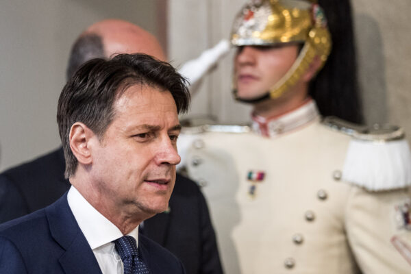 Foto Roberto Monaldo / LaPresse
04-09-2019 Roma 
Politica
Quirinale – Il Presidente del Consiglio incaricato Giuseppe Conte scioglie la riserva e annuncia la lista dei ministri
Nella foto Giuseppe Conte

Photo Roberto Monaldo / LaPresse
04-09-2019 Rome (Italy)
Quirinale palace –  Prime Minister Giuseppe Conte announces the ministers of the new government
In the pic Giuseppe Conte