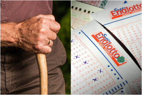 “Ho vinto il Superenalotto”, ma c’è un errore di stampa: anziano ambulante vede sfumare il sogno milionario