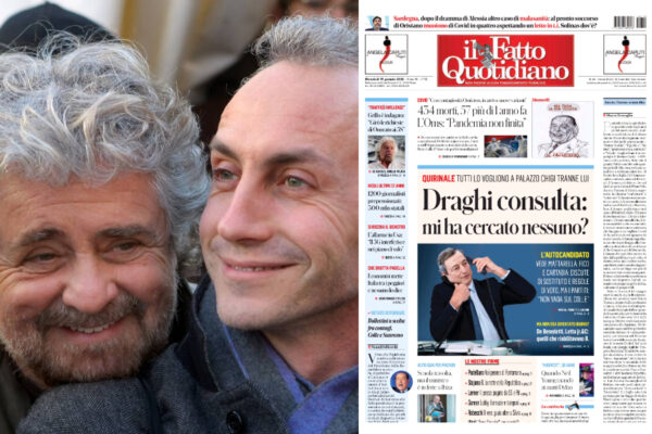 Svolta di Travaglio, il Fatto Quotidiano diventa garantista: niente gogna per Grillo indagato