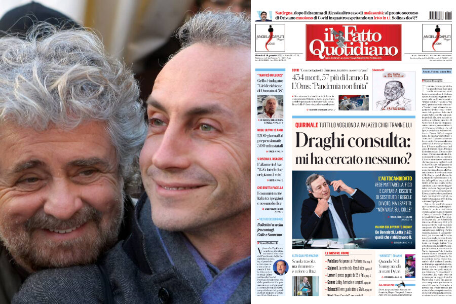Svolta di Travaglio, il Fatto Quotidiano diventa garantista: niente gogna per Grillo indagato